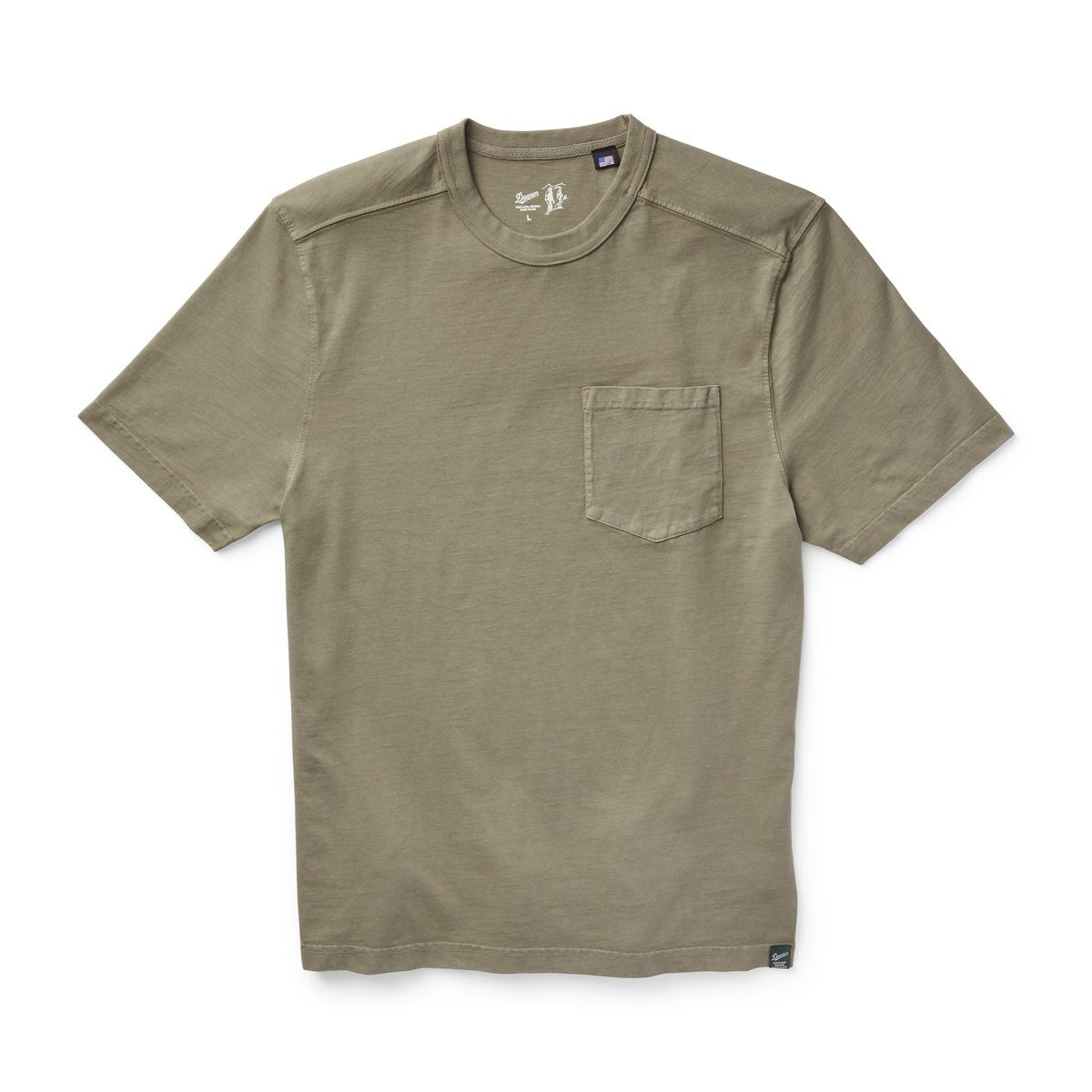 Heavyweight Pocket Tee Dusty Olive | Danner