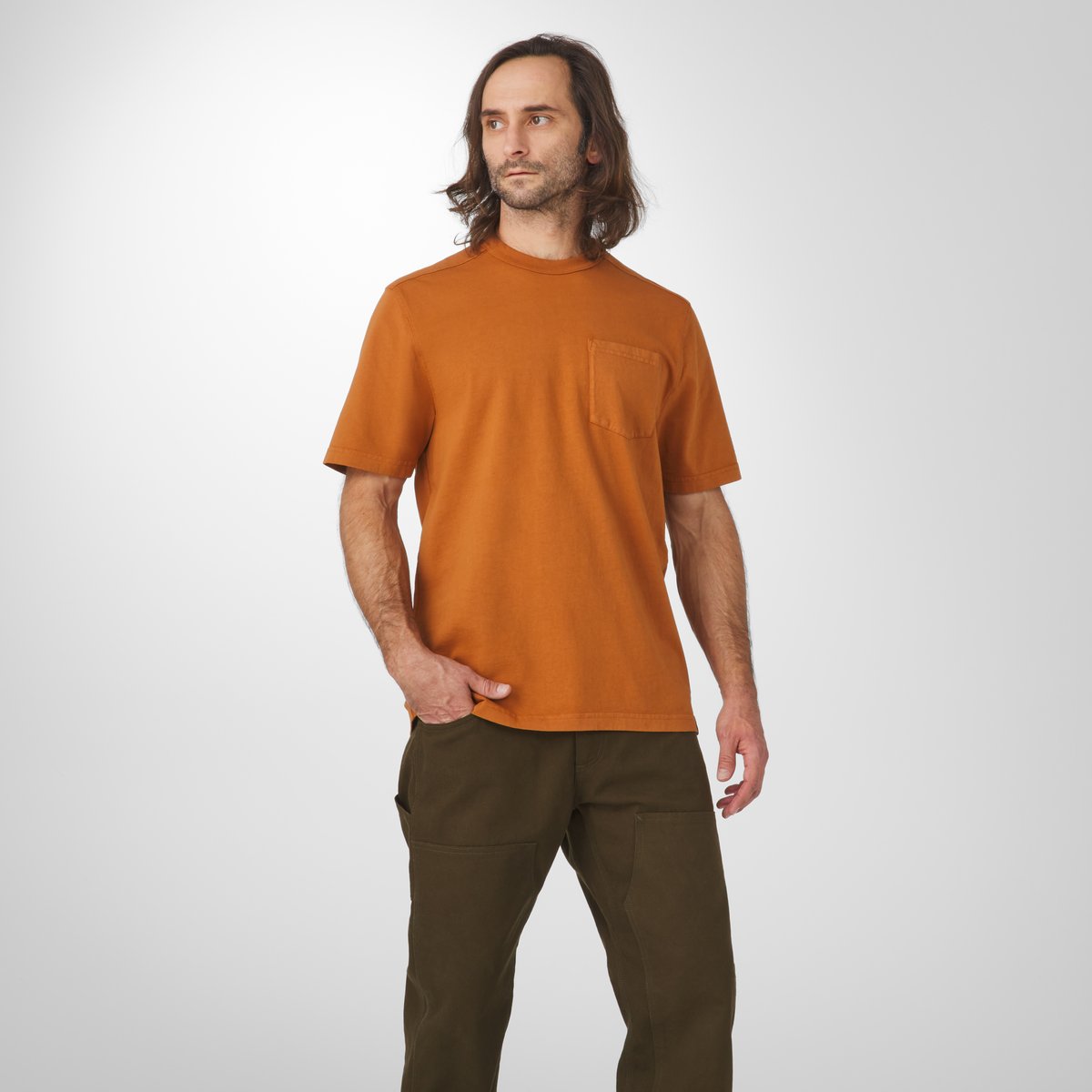 Heavyweight Pocket Tee Glazed Ginger | Danner On Sale