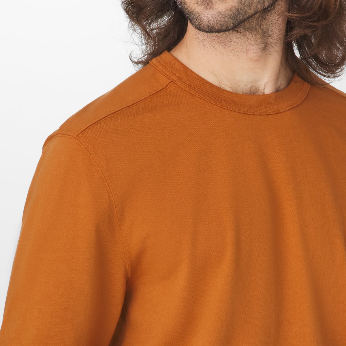 Heavyweight Long Sleeve Tee Glazed Ginger | Danner Discount