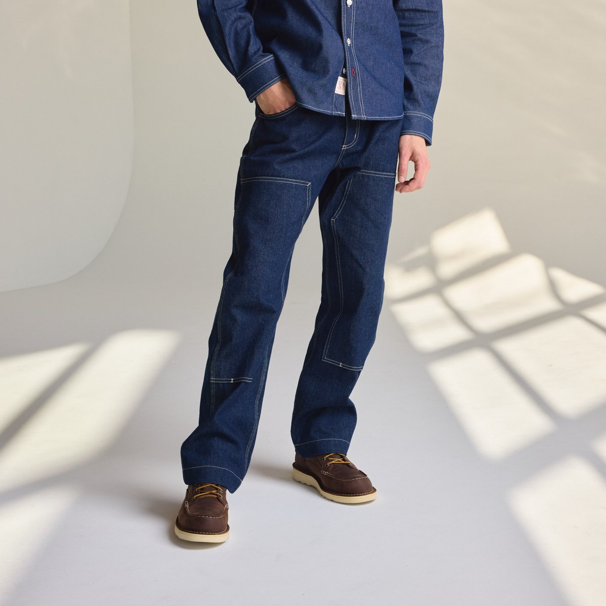 Kenton Double Knee Pants  Dark Wash Indigo | Danner