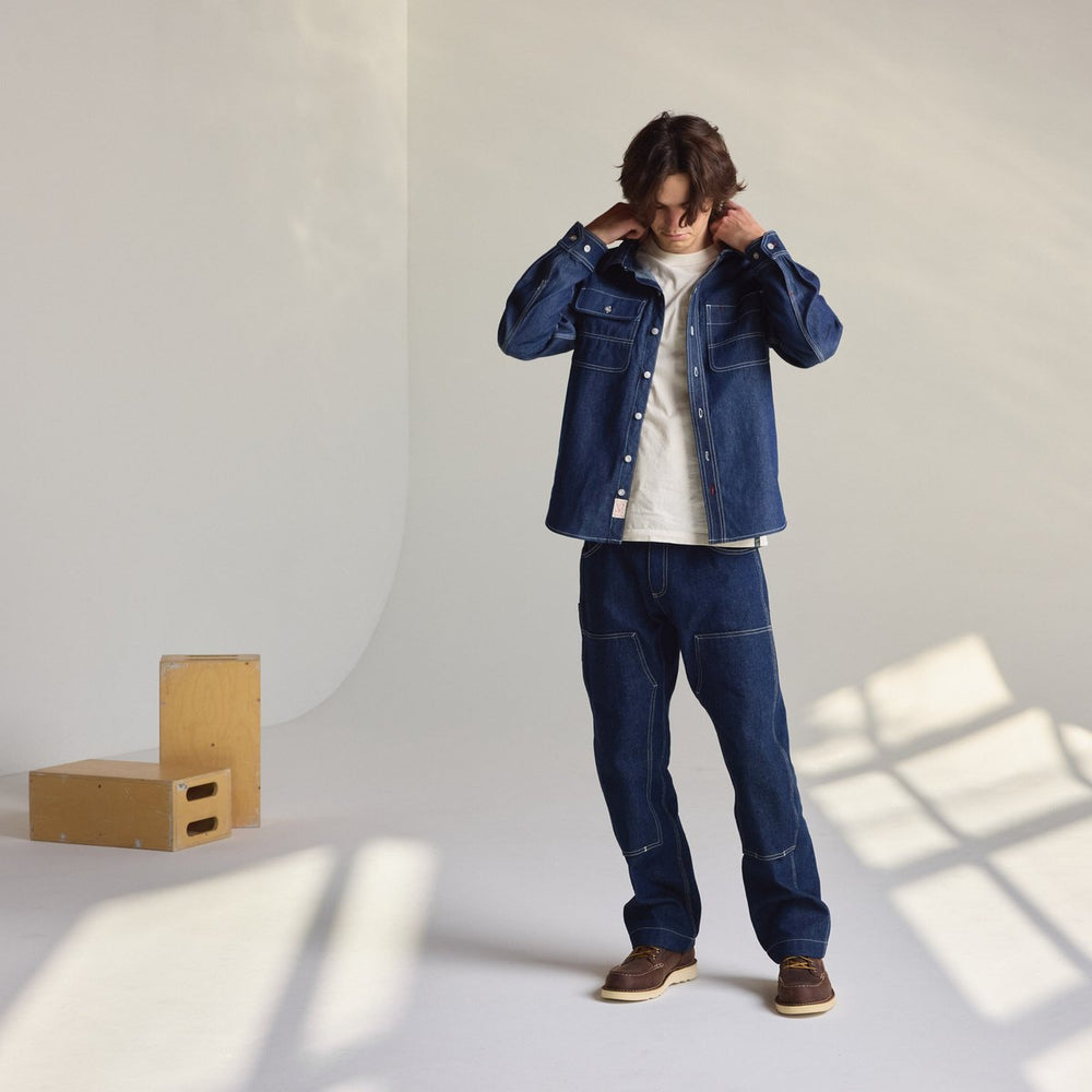 Kenton Double Knee Pants  Dark Wash Indigo | Danner