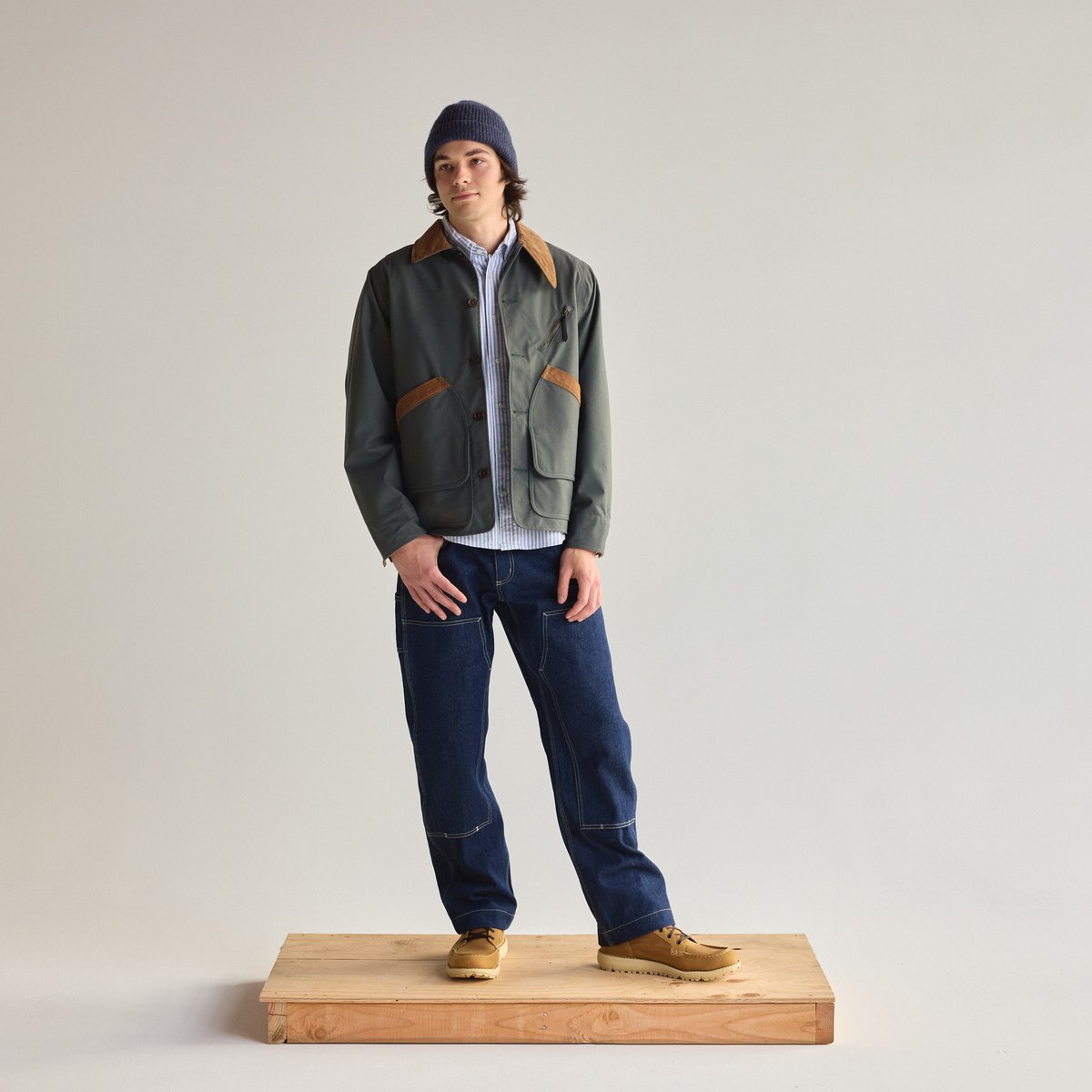 Kenton Double Knee Pants  Dark Wash Indigo | Danner