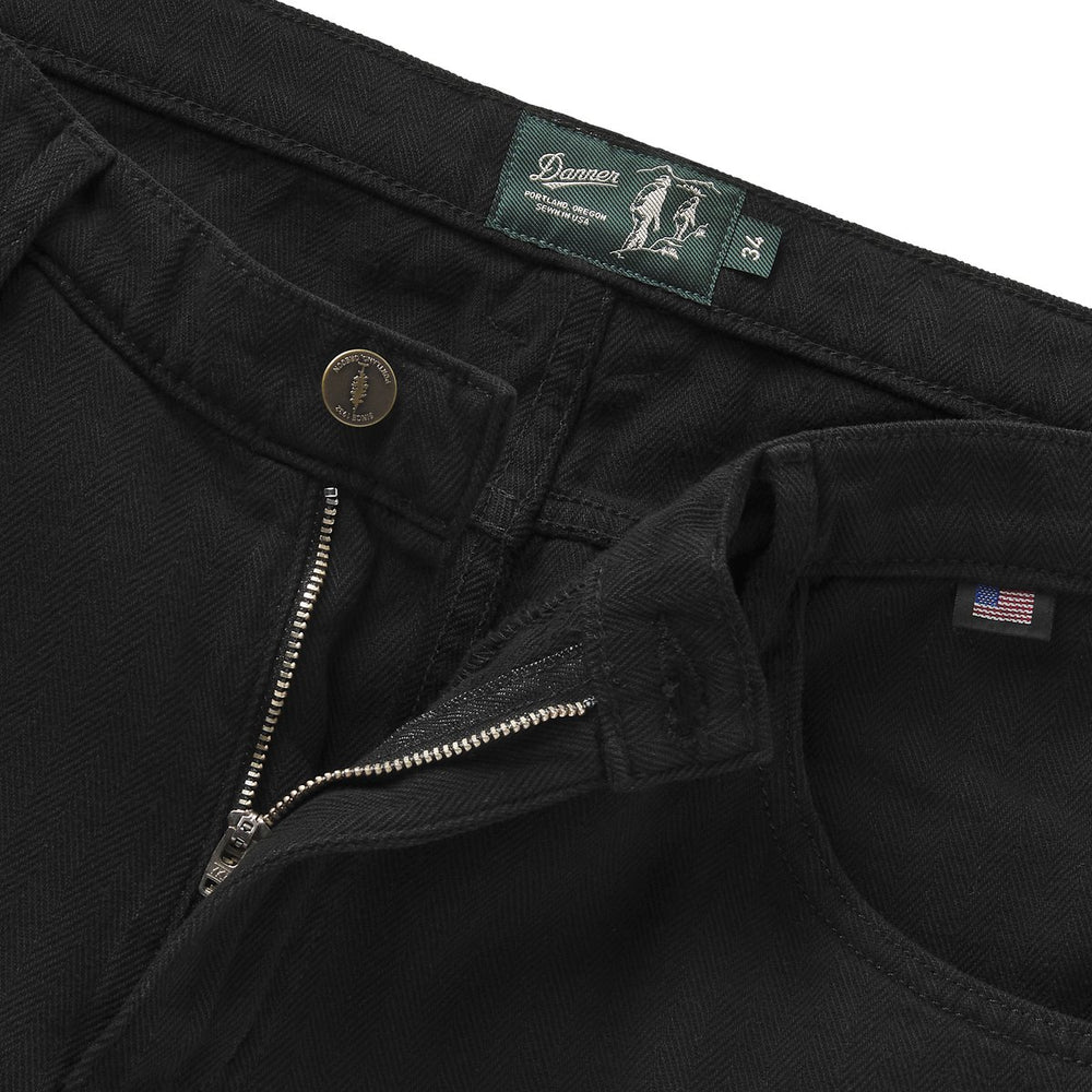Kenton Double Knee Pants  Herringbone Black | Danner On Sale