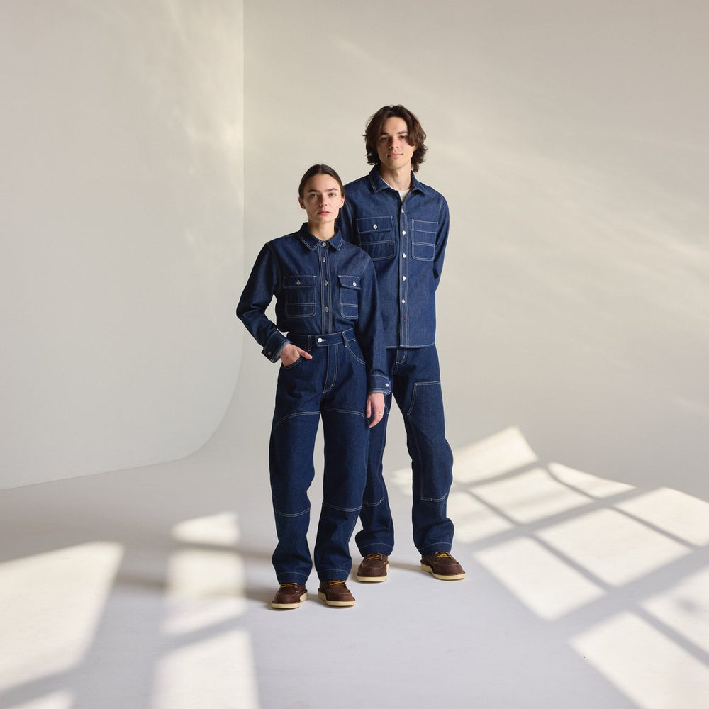 Hawthorne Double Knee Pants  Dark Wash Indigo | Danner On Sale