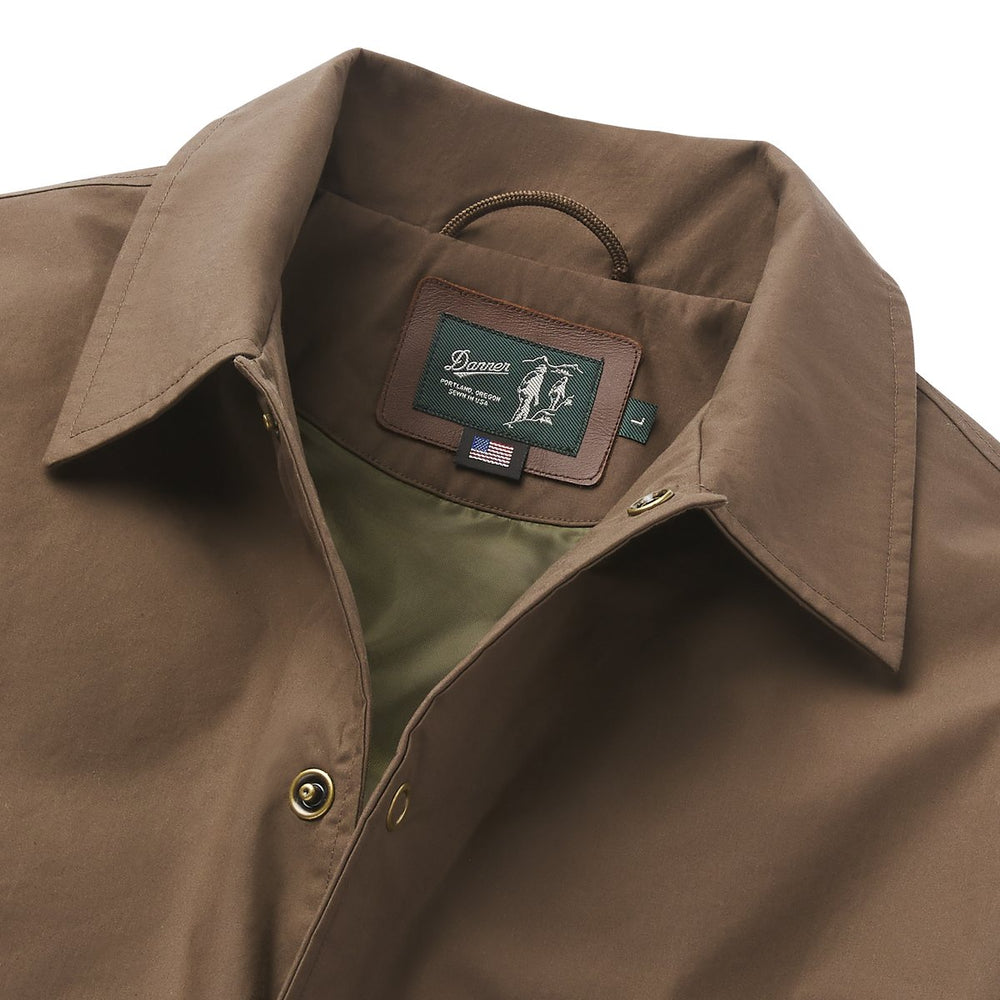 Waxed Primaloft® Coaches Jacket Brown | Danner