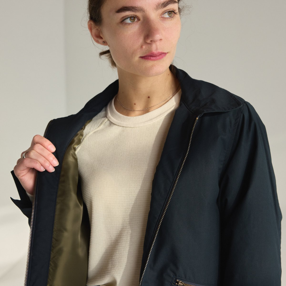 Waxed Primaloft® Coaches Jacket Navy | Danner On Sale