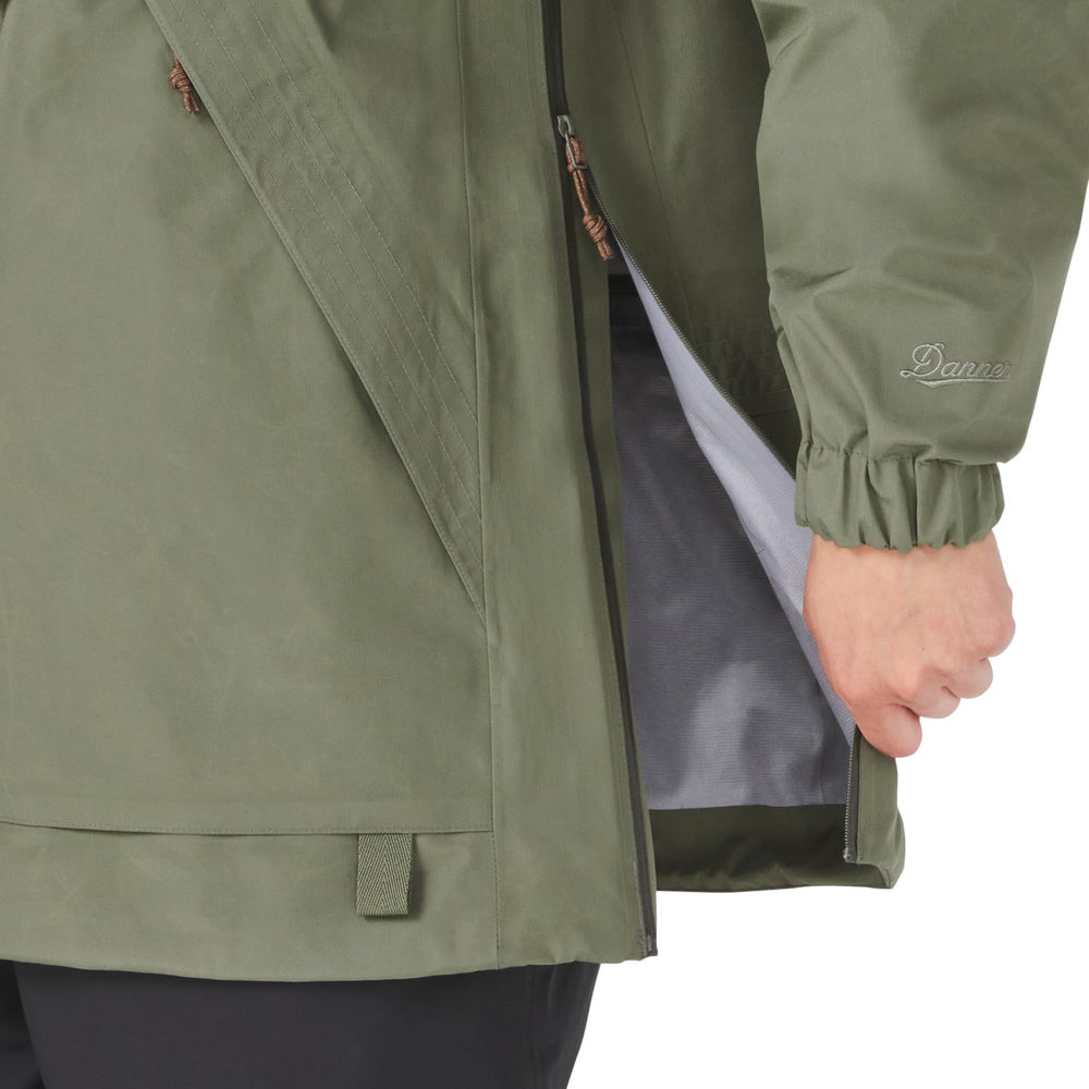 Cascade Crest Packable GTX Jacket Dusty Olive | Danner For Sale