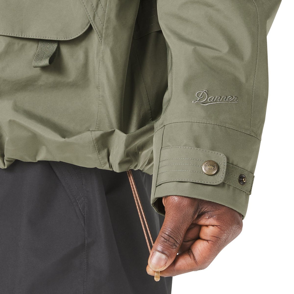 Cascade Crest Packable GTX Jacket Dusty Olive | Danner On Sale