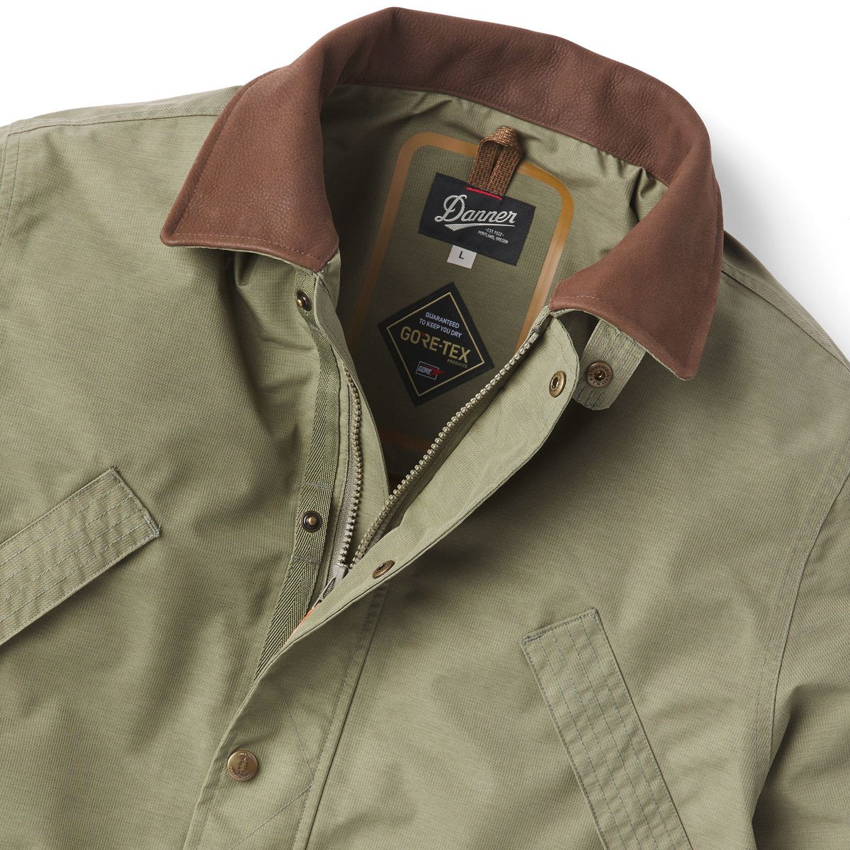 Woodsman GTX Jacket Dusty Olive | Danner Discount