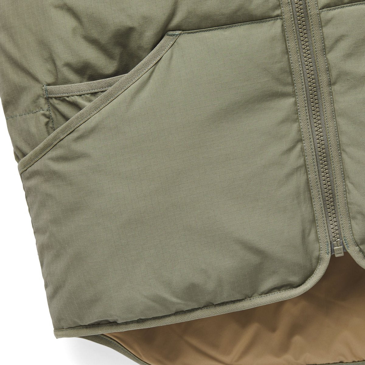 Zigzag Down Vest Dusty Olive | Danner
