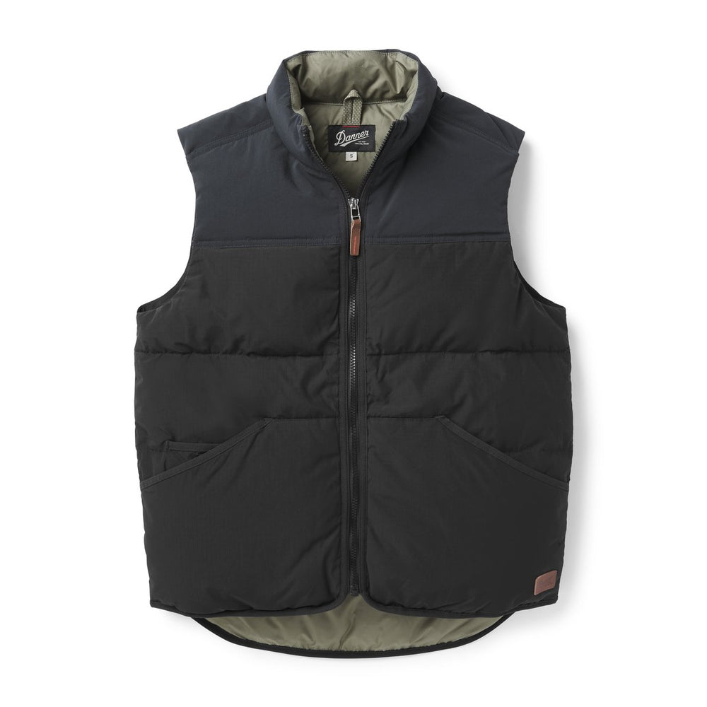 Zigzag Down Vest Black | Danner For Sale