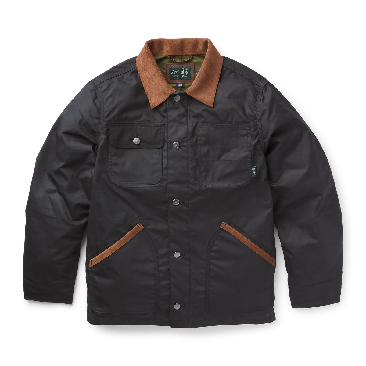 Shipyard Waxed Canvas Jacket  Black/Bison | Danner For Sale