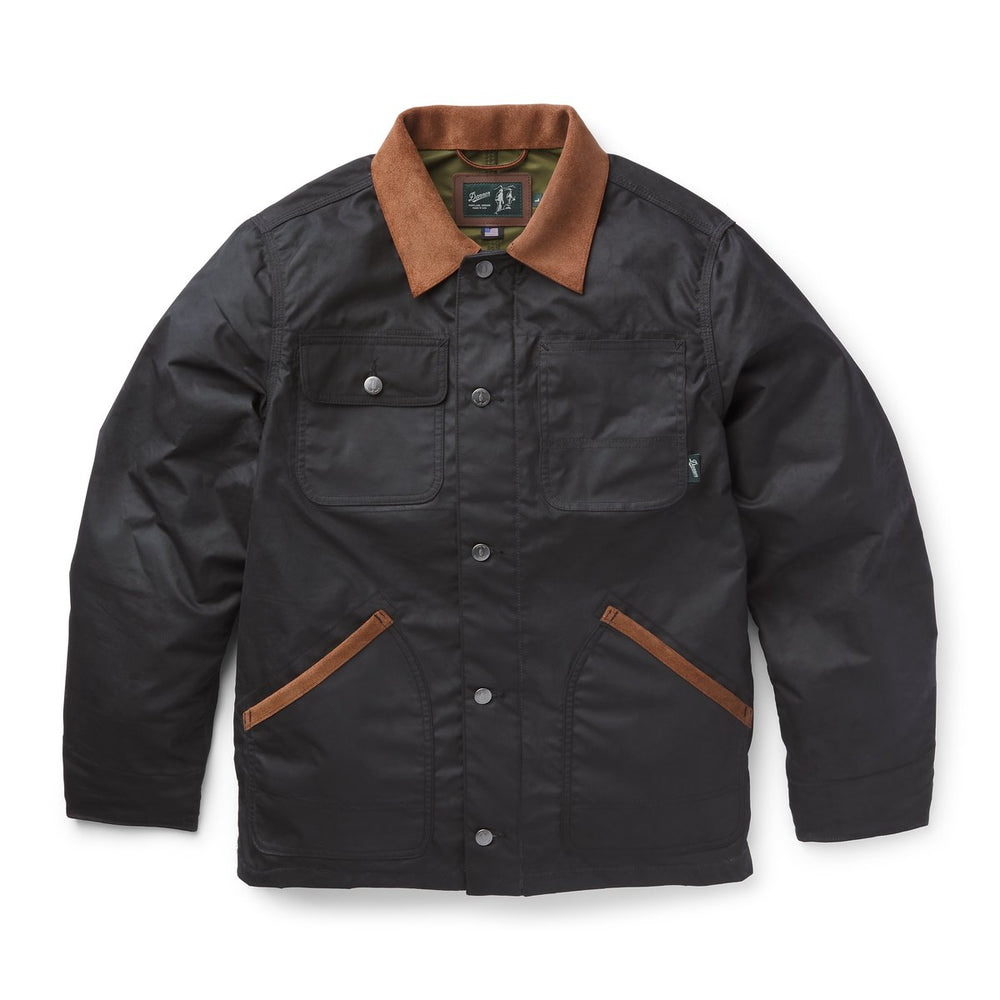 Shipyard Waxed Canvas Jacket  Black/Bison | Danner For Sale