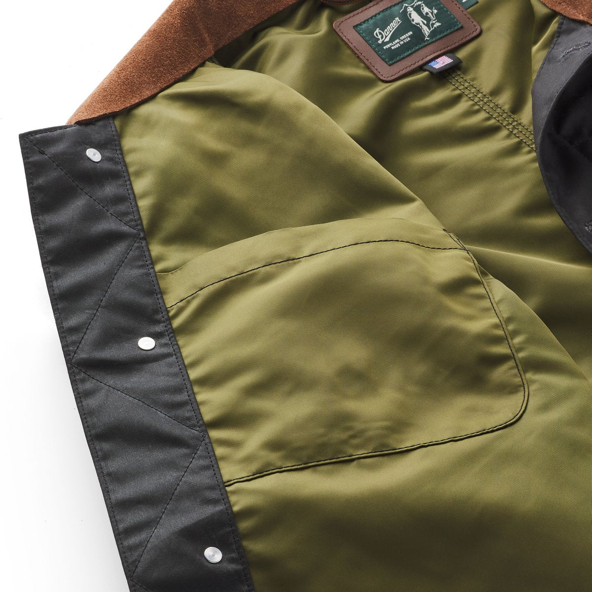 Shipyard Waxed Canvas Jacket  Black/Bison | Danner For Sale