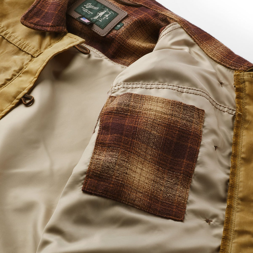 Maywood Waxed Canvas Jacket  Tan/Espresso | Danner Discount