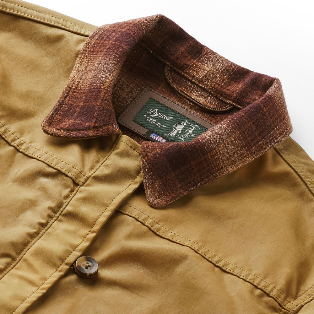 Maywood Waxed Canvas Jacket  Tan/Espresso | Danner Discount