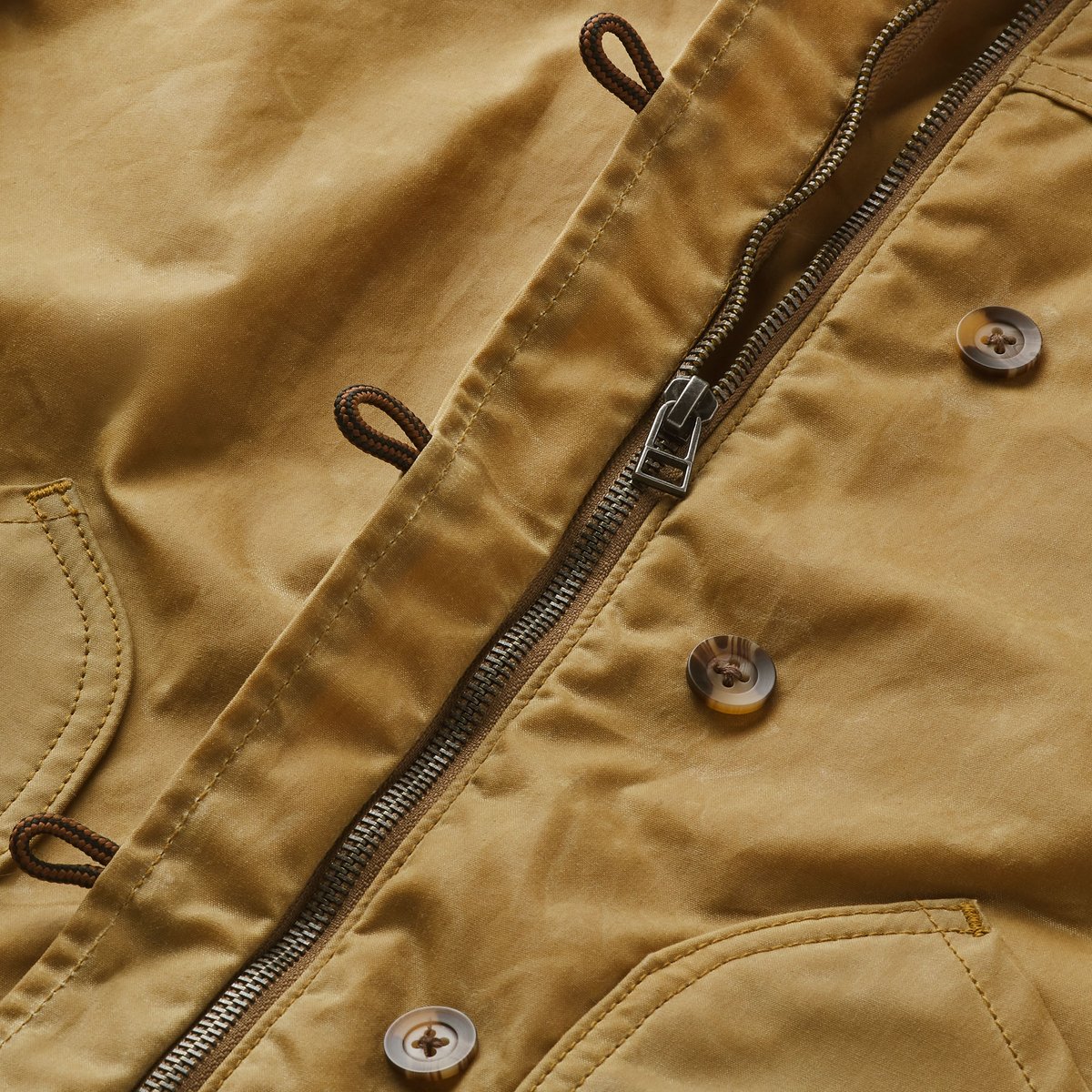 Maywood Waxed Canvas Jacket  Tan/Espresso | Danner Discount