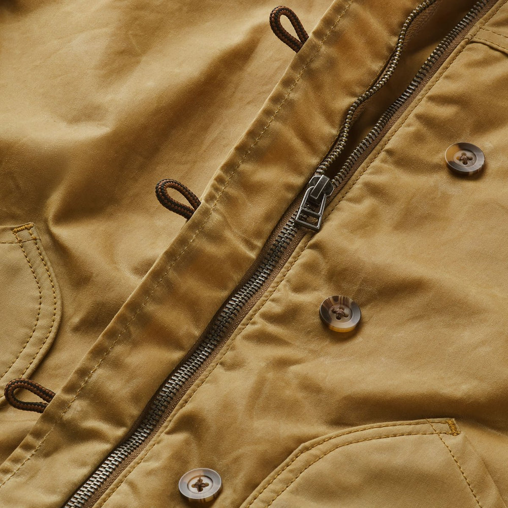 Maywood Waxed Canvas Jacket  Tan/Espresso | Danner Discount