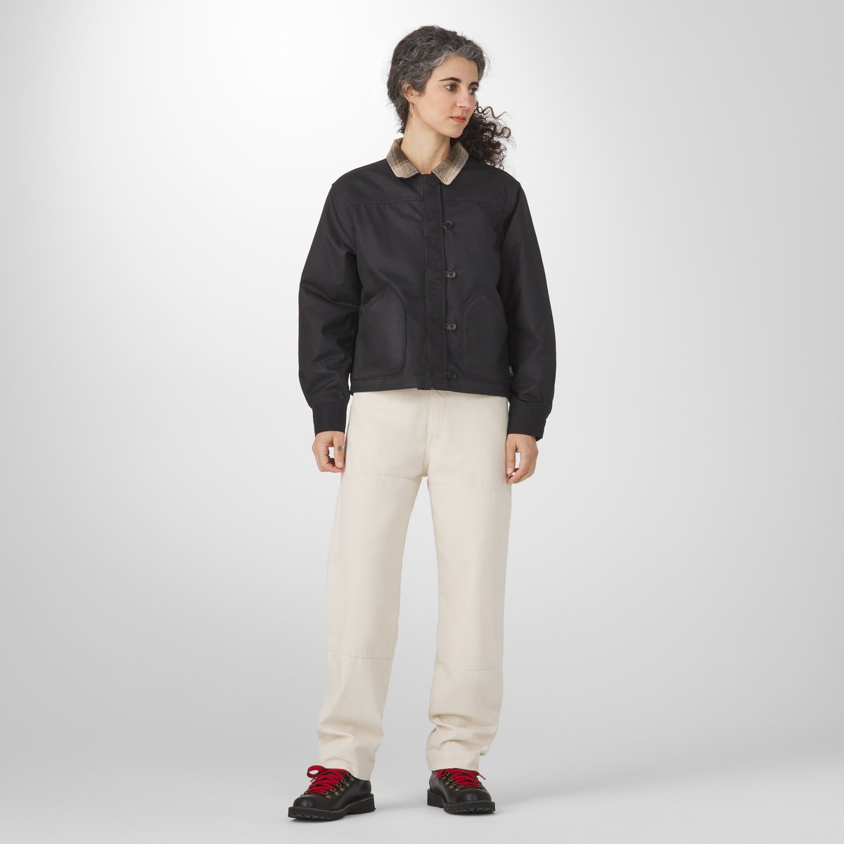 Maywood Waxed Canvas Jacket  Black/Earth | Danner