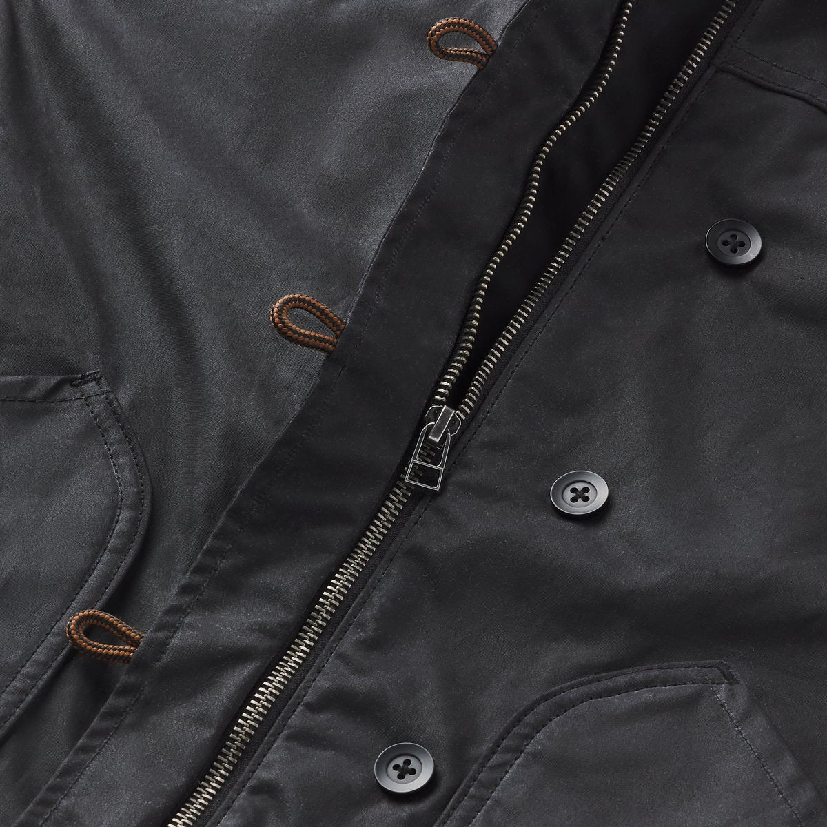 Maywood Waxed Canvas Jacket  Black/Earth | Danner