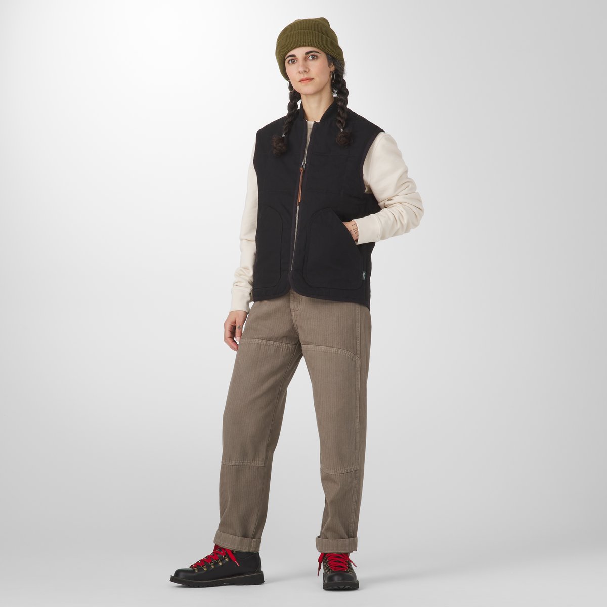 Oxbow Primaloft Vest  Black/Olive | Danner For Sale