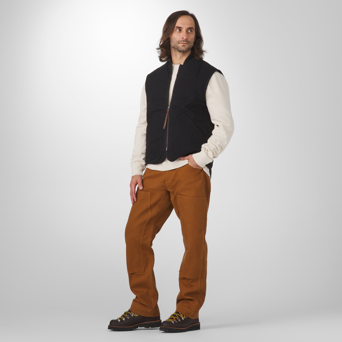 Oxbow Primaloft Vest  Black/Olive | Danner For Sale