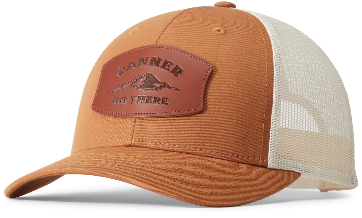 GO THERE Trucker Cap Caramel | Danner Discount