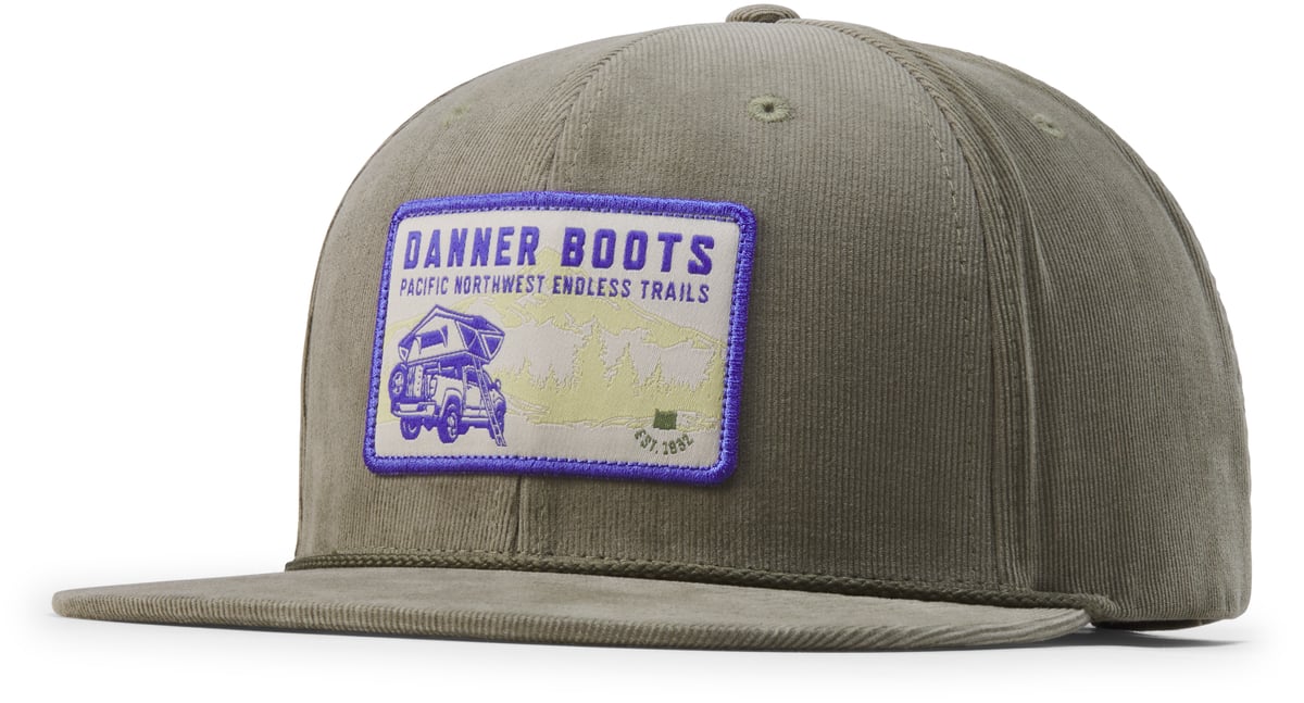Endless Trails Corduroy Cap Olive | Danner Discount