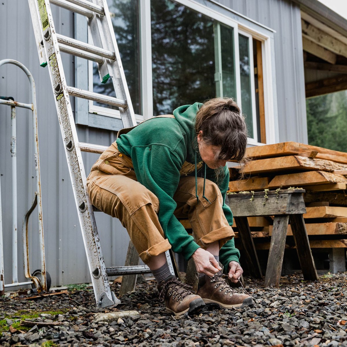 Sandy Ridge Brown Aluminum Toe | Danner Discount