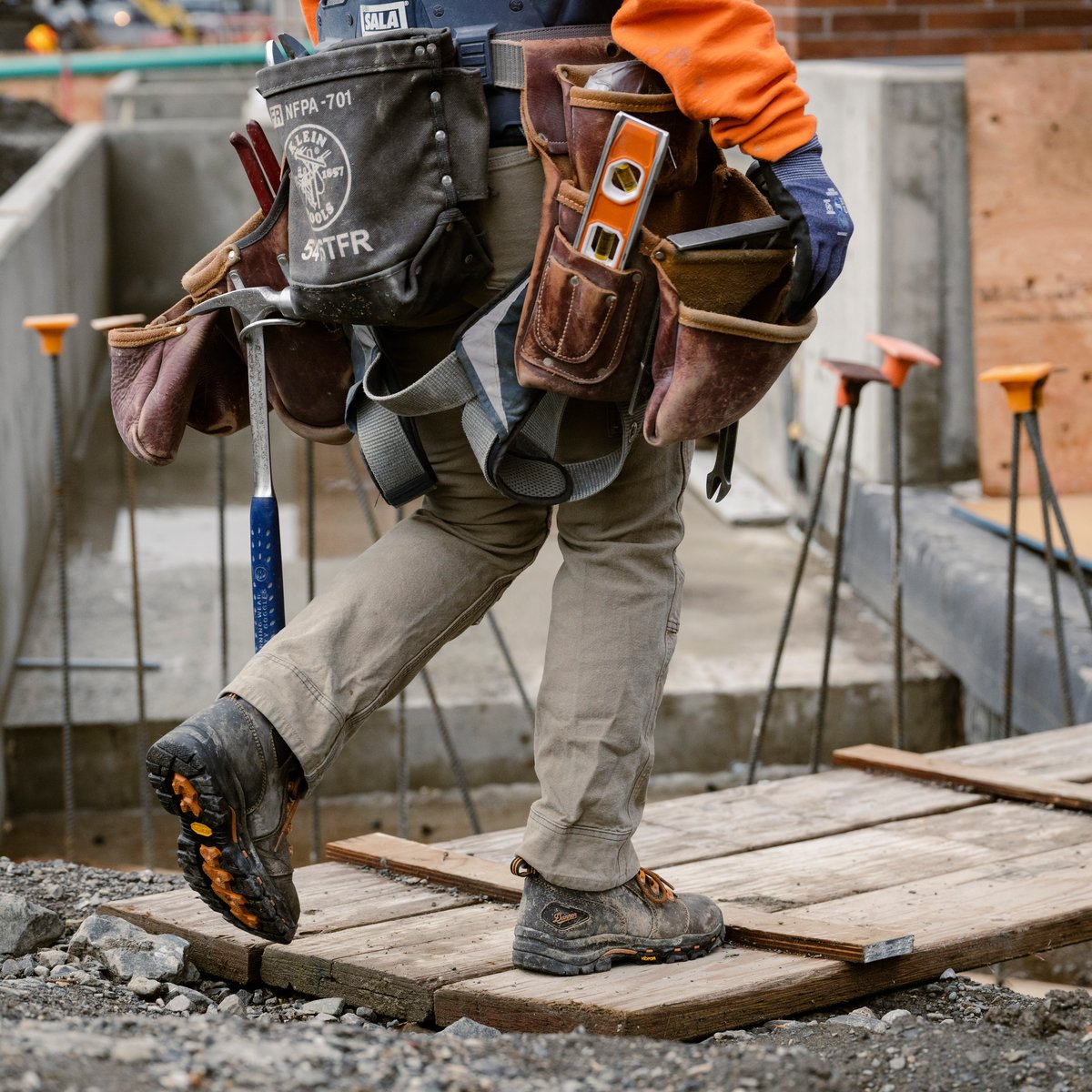 Vicious 4" Brown/Orange Composite Toe (NMT) | Danner