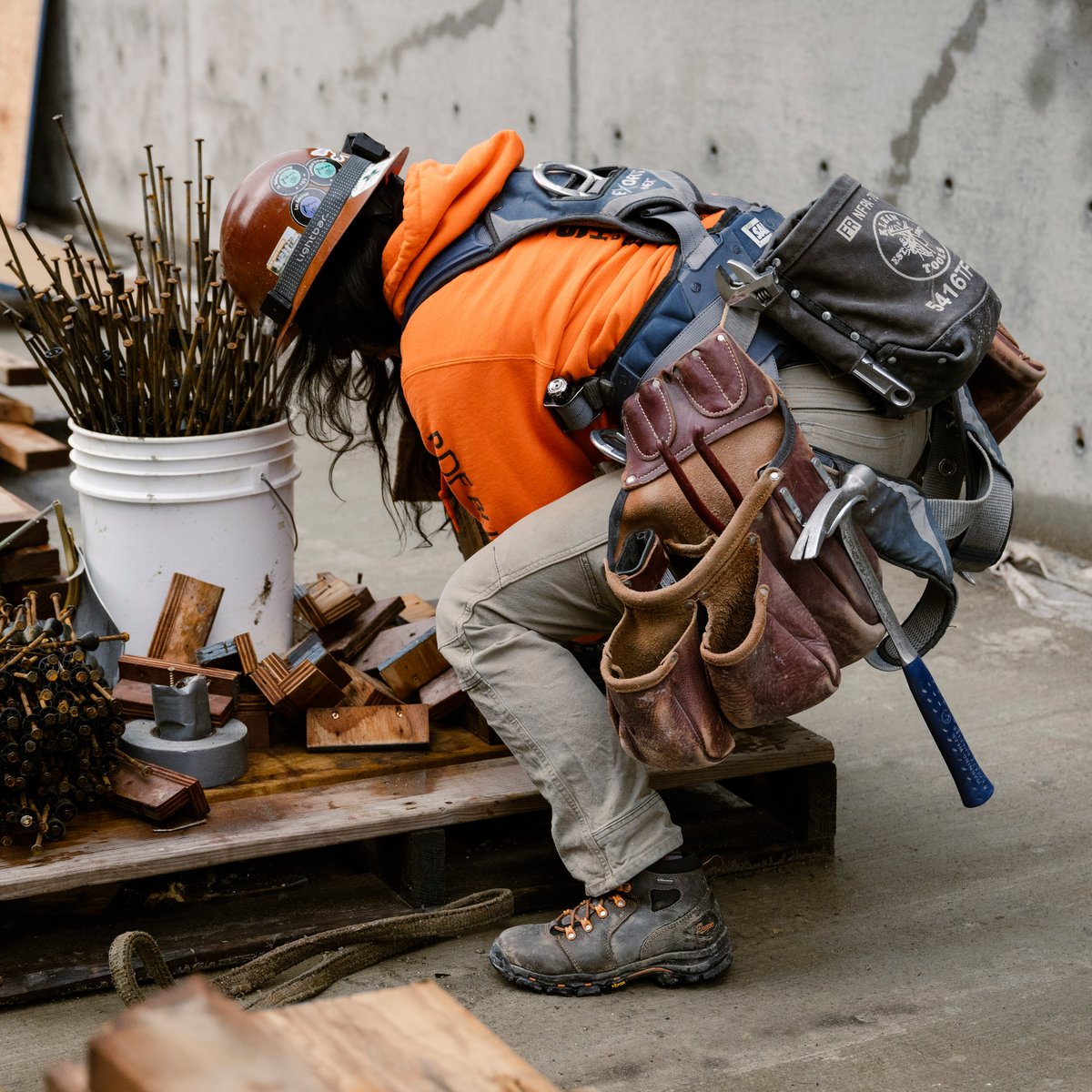 Vicious 4" Brown/Orange Composite Toe (NMT) | Danner