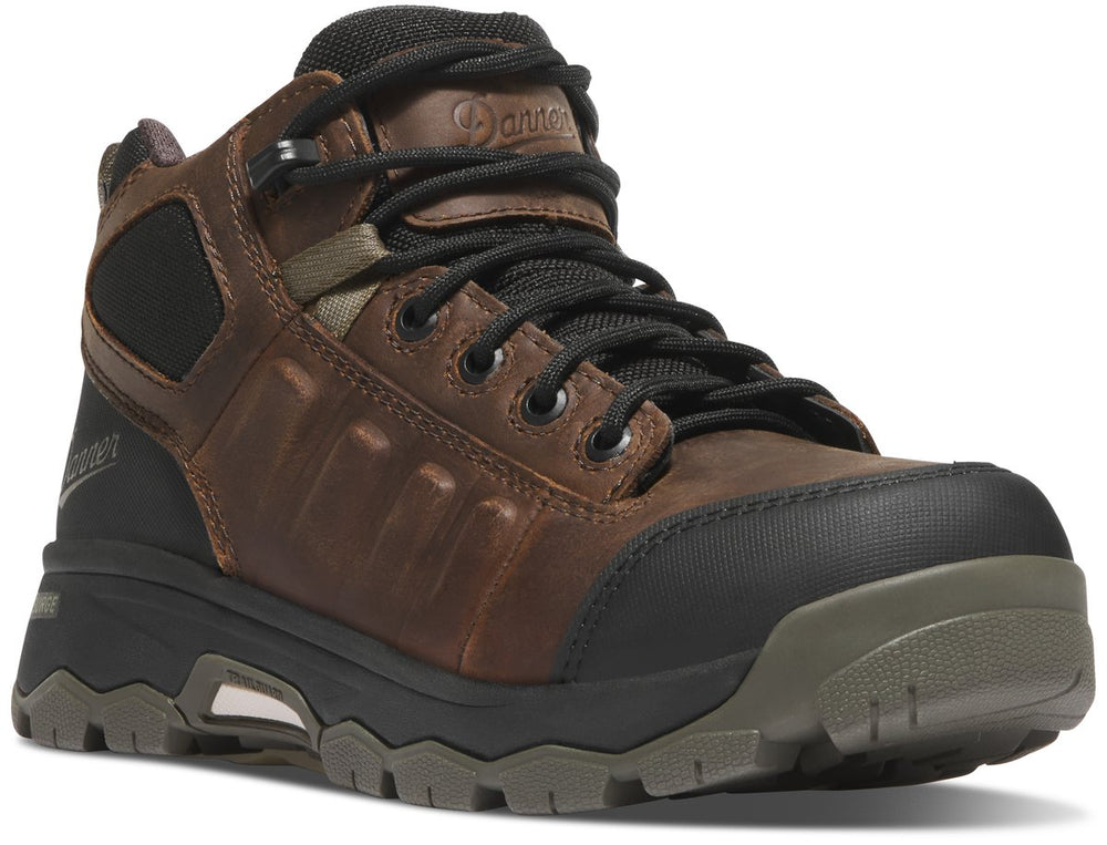 Wheat Ridge Brown/Olive Aluminum Toe | Danner