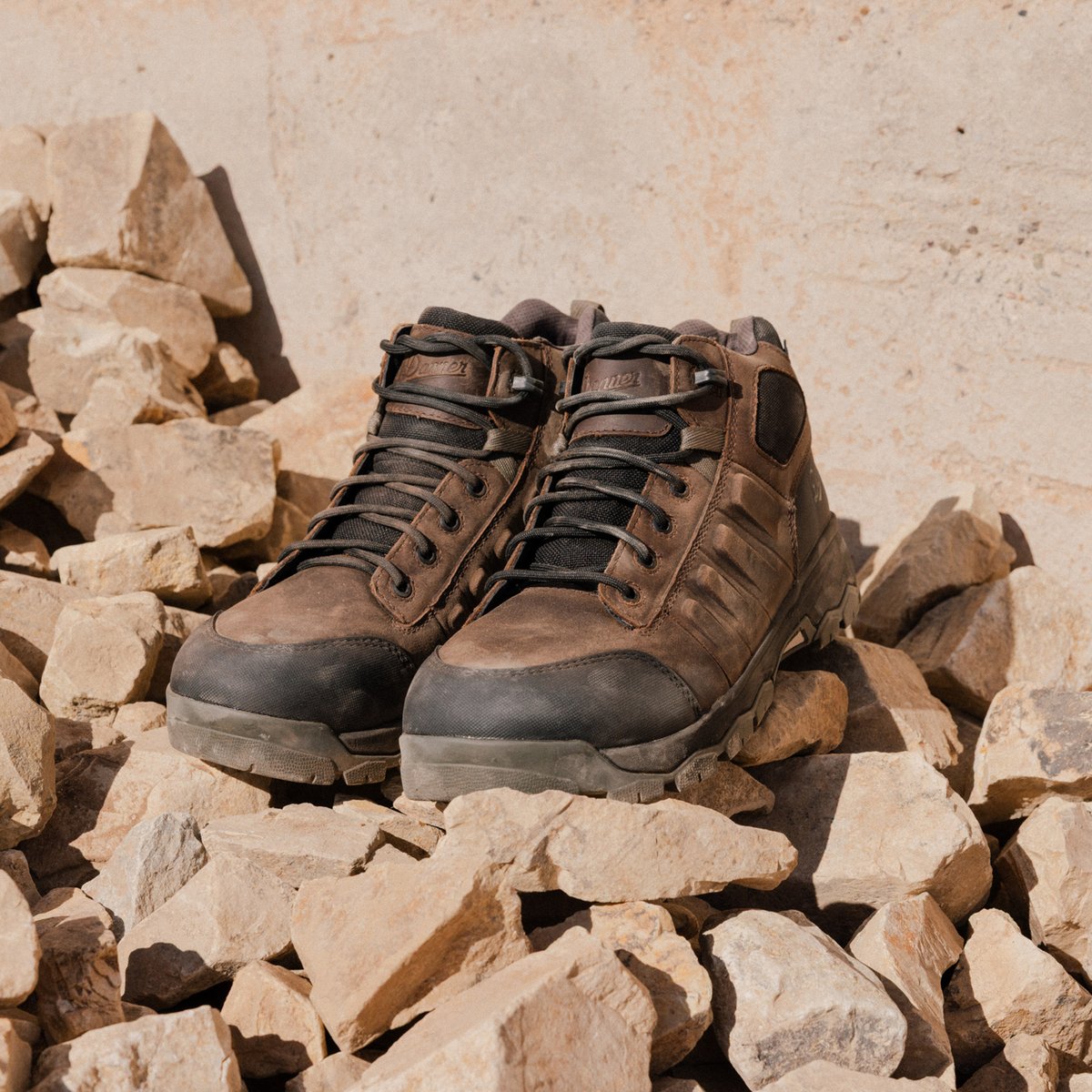 Wheat Ridge Brown/Olive Aluminum Toe | Danner
