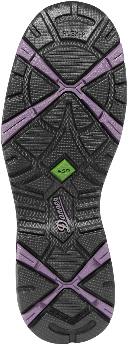 Women's Springfield Low 3" Gray/Purple ESD Composite Toe (NMT) | Danner On Sale