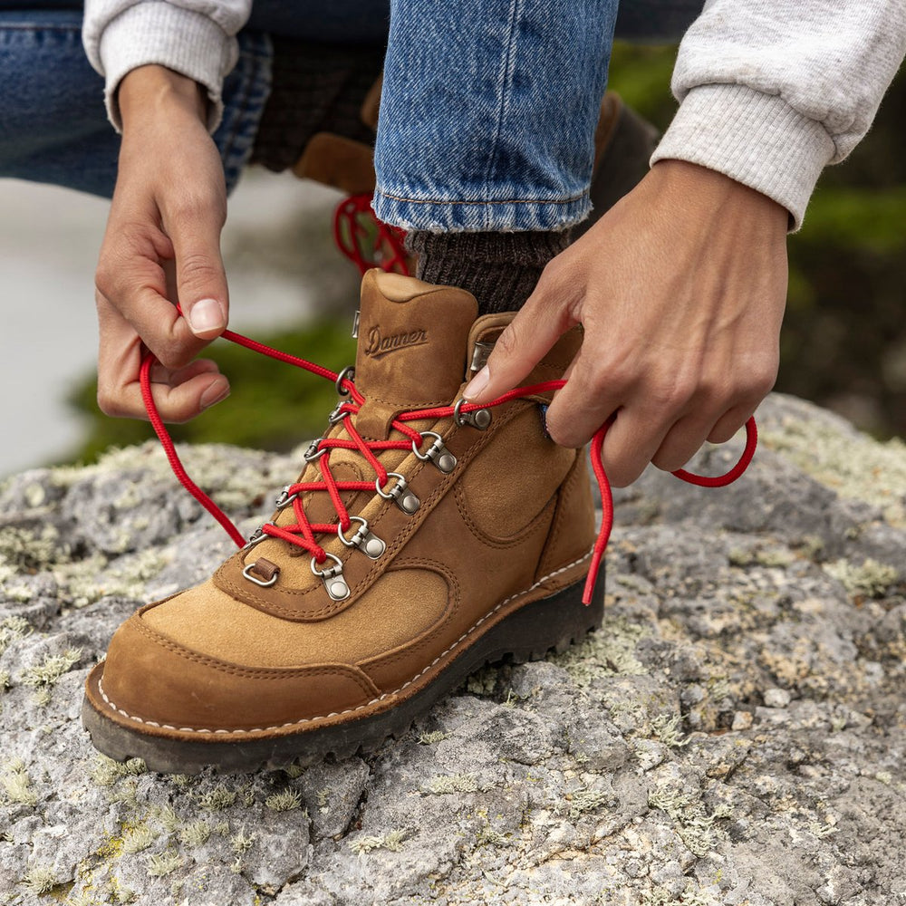 Cascade Crest Grizzly Brown/Rhodo Red | Danner