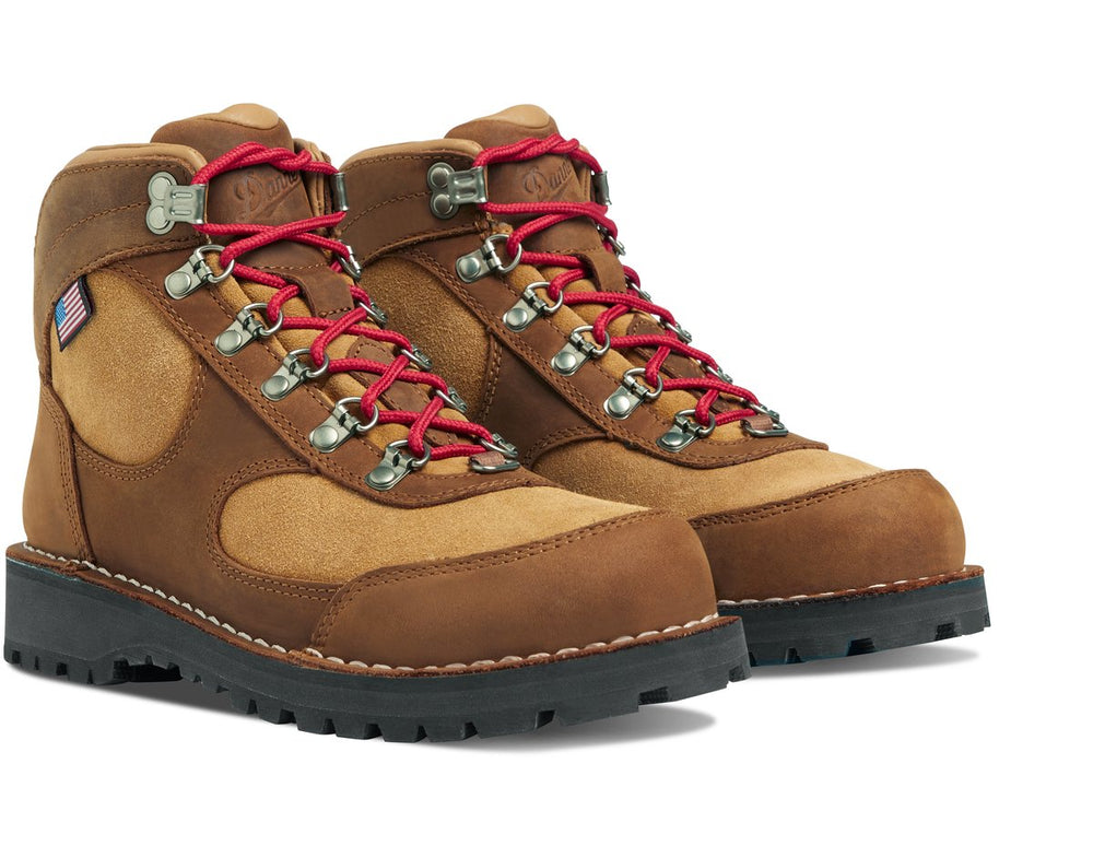 Cascade Crest Grizzly Brown/Rhodo Red | Danner