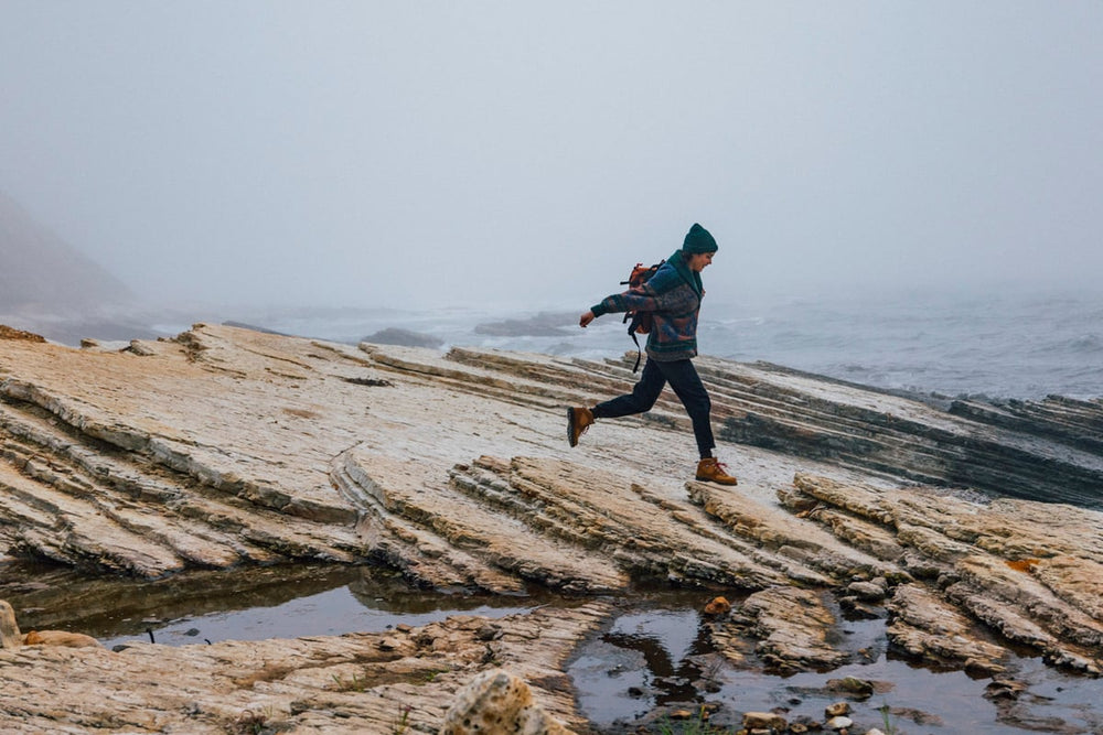 Cascade Crest Grizzly Brown/Rhodo Red | Danner