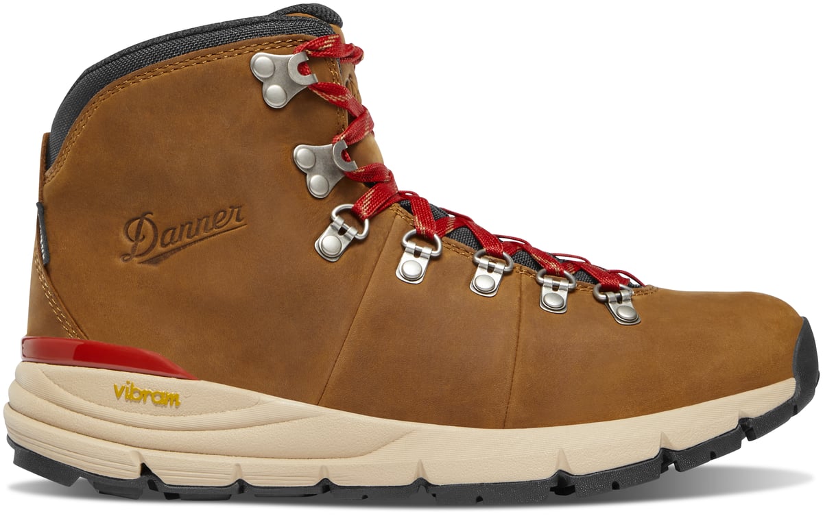 Mountain 600 Leaf GTX Grizzly Brown/Rhodo Red | Danner On Sale