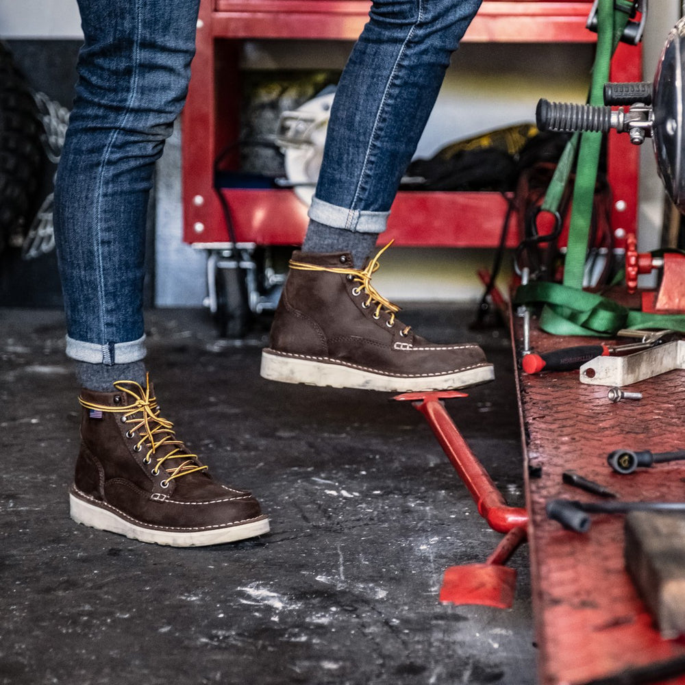 Bull Run Moc Toe 6" Brown | Danner