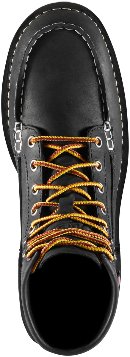 Bull Run Moc Toe 6" Black | Danner For Sale