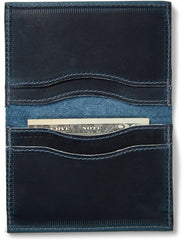 Leather Wallet 4.5" x 3.5" Navy | Danner Discount