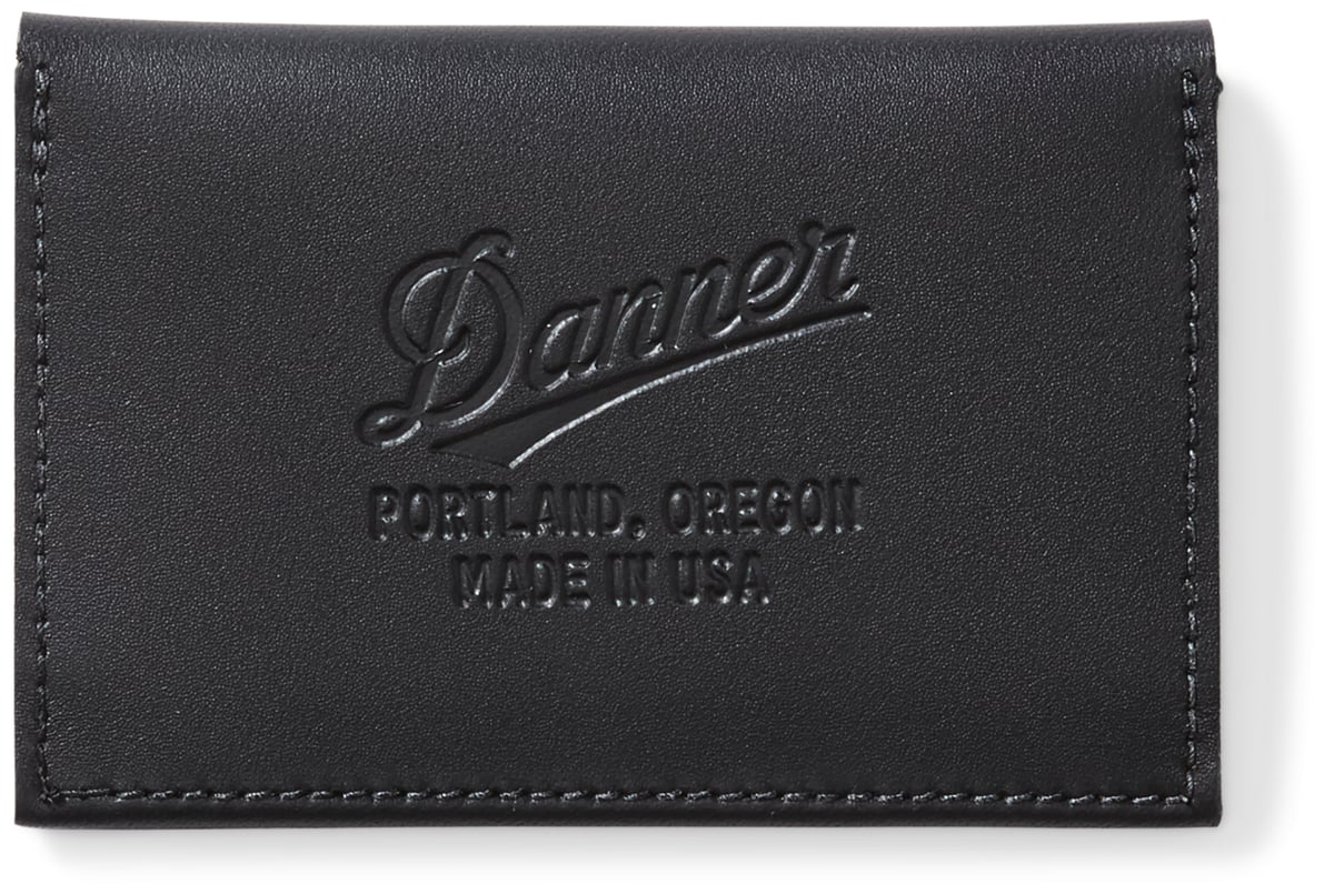 Leather Wallet 4.5" x 3.5" Black | Danner