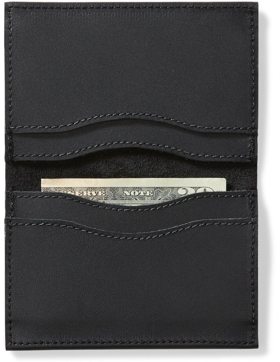 Leather Wallet 4.5" x 3.5" Black | Danner