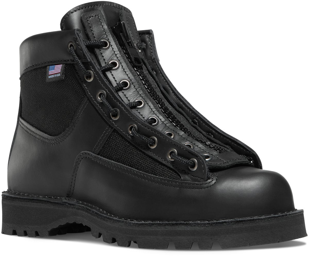 Lace-in Boot Zipper 6" Black | Danner For Sale