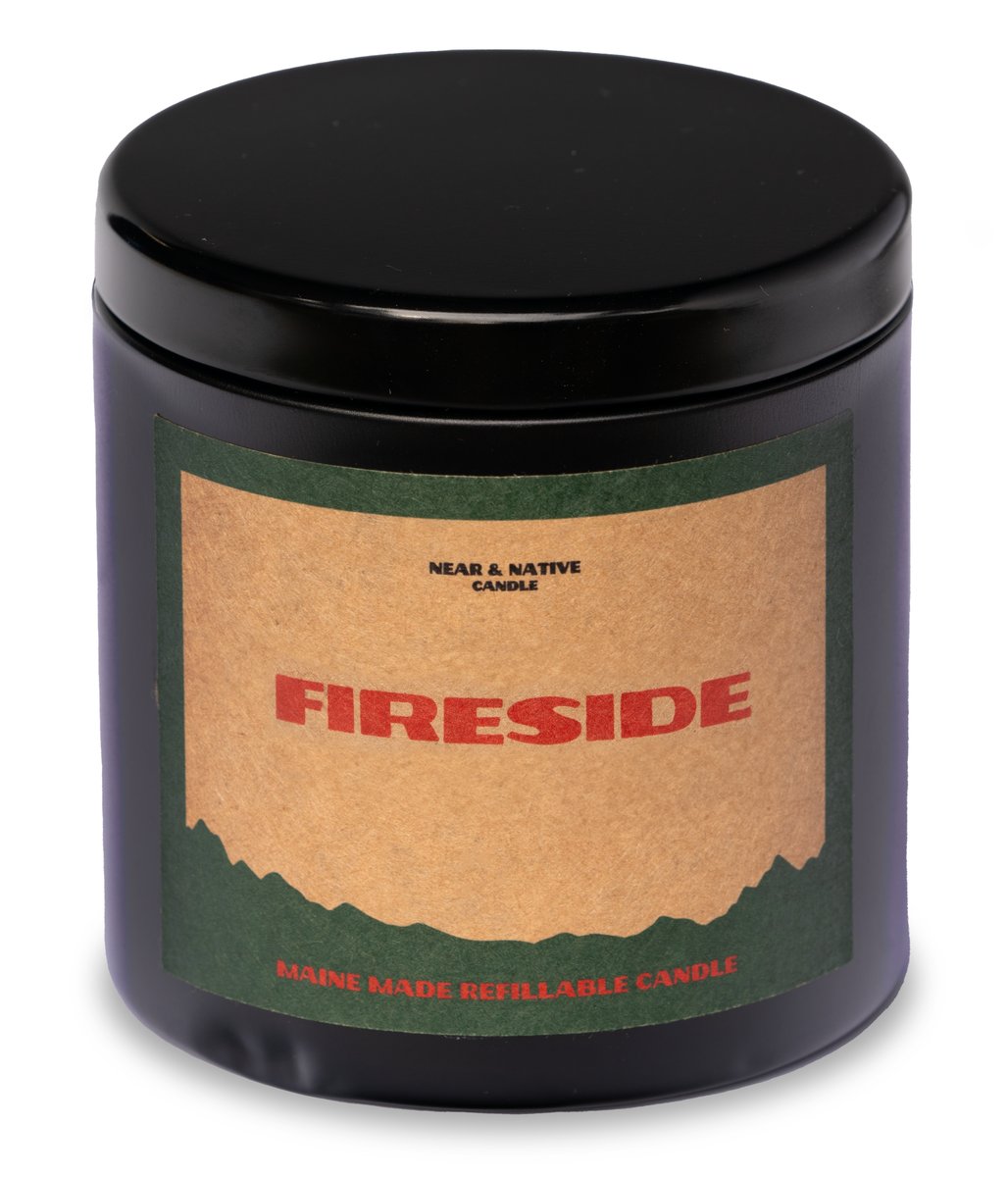 Near & Native Candle 10oz Fireside | Danner On Sale